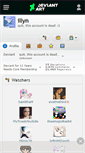 Mobile Screenshot of illyn.deviantart.com