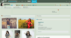 Desktop Screenshot of angiestock.deviantart.com