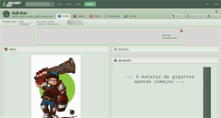 Desktop Screenshot of hud-kun.deviantart.com