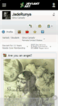 Mobile Screenshot of jaderunya.deviantart.com