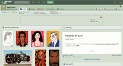 Desktop Screenshot of hanzsolo.deviantart.com
