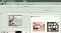 Desktop Screenshot of hondai.deviantart.com