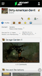 Mobile Screenshot of dirty-american-devil.deviantart.com