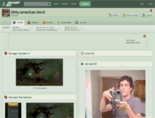 Tablet Screenshot of dirty-american-devil.deviantart.com