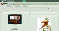 Desktop Screenshot of antimanti.deviantart.com