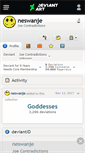 Mobile Screenshot of neswanje.deviantart.com