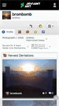 Mobile Screenshot of brombomb.deviantart.com