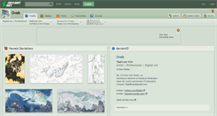 Desktop Screenshot of ovek.deviantart.com