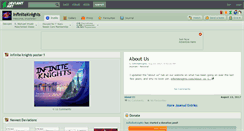 Desktop Screenshot of infiniteknights.deviantart.com