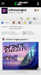 Mobile Screenshot of infiniteknights.deviantart.com