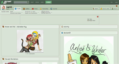 Desktop Screenshot of nami2.deviantart.com