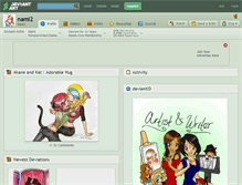 Tablet Screenshot of nami2.deviantart.com