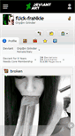 Mobile Screenshot of fuck-frankie.deviantart.com