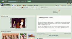 Desktop Screenshot of funkyalien.deviantart.com