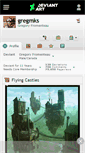 Mobile Screenshot of gregmks.deviantart.com
