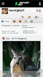 Mobile Screenshot of havocghost.deviantart.com