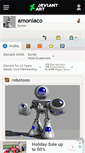 Mobile Screenshot of amoniaco.deviantart.com