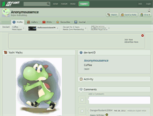 Tablet Screenshot of anonymoussence.deviantart.com