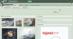 Desktop Screenshot of drifting-essence.deviantart.com
