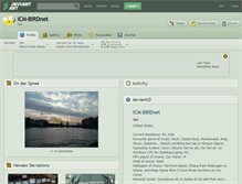 Tablet Screenshot of icm-birdnet.deviantart.com
