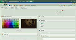 Desktop Screenshot of ervis.deviantart.com