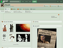 Tablet Screenshot of etonyoc.deviantart.com
