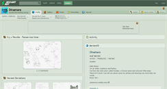 Desktop Screenshot of dinamara.deviantart.com