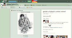 Desktop Screenshot of hijikata-toshiro-fc.deviantart.com