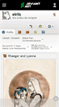Mobile Screenshot of eirlis.deviantart.com