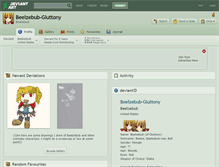 Tablet Screenshot of beelzebub-gluttony.deviantart.com