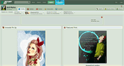 Desktop Screenshot of ani-nunu.deviantart.com