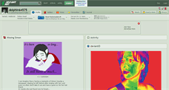 Desktop Screenshot of dolphin64575.deviantart.com