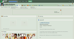 Desktop Screenshot of la-belle-parisienne.deviantart.com