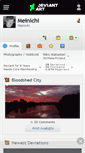 Mobile Screenshot of meinichi.deviantart.com