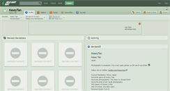 Desktop Screenshot of kaseytan.deviantart.com