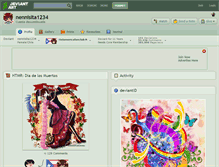 Tablet Screenshot of nennisita1234.deviantart.com