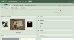 Desktop Screenshot of elphel.deviantart.com