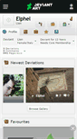 Mobile Screenshot of elphel.deviantart.com
