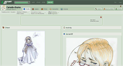 Desktop Screenshot of canada-chama.deviantart.com