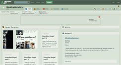 Desktop Screenshot of nicotinemonsters.deviantart.com