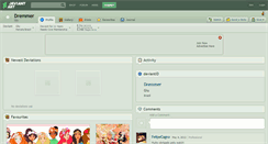 Desktop Screenshot of dremmer.deviantart.com