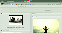 Desktop Screenshot of helenabellamy.deviantart.com