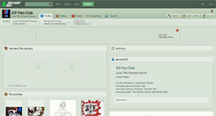 Desktop Screenshot of icp-fan-club.deviantart.com