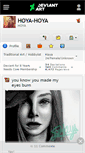 Mobile Screenshot of hoya-hoya.deviantart.com