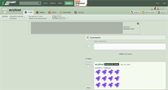 Desktop Screenshot of acryliced.deviantart.com