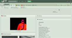 Desktop Screenshot of cobayashi.deviantart.com