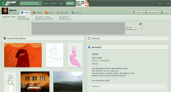 Desktop Screenshot of aewn.deviantart.com