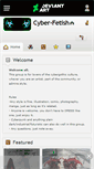 Mobile Screenshot of cyber-fetish.deviantart.com