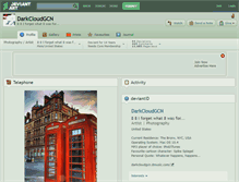 Tablet Screenshot of darkcloudgcn.deviantart.com