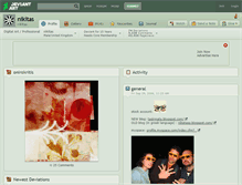 Tablet Screenshot of nikitas.deviantart.com